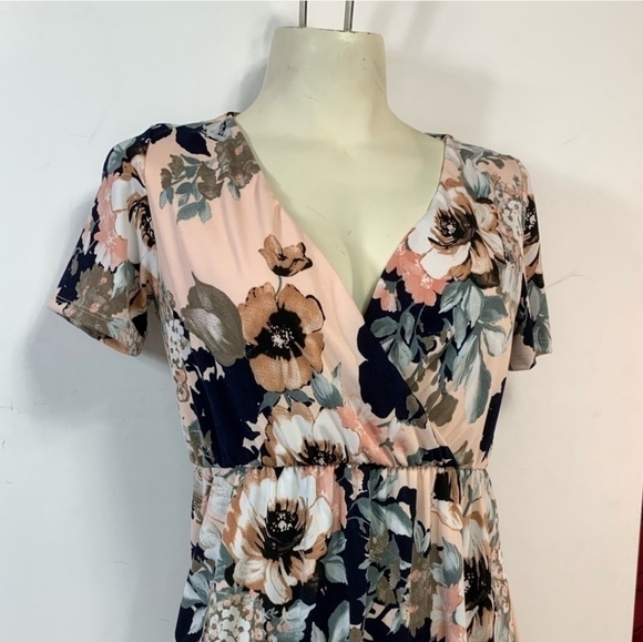 NWT Vanilla Bay Garden Gala High Low Maxi - Picture 2 of 7